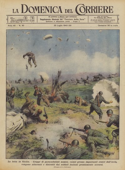 La lotta in Sicilia da Achille Beltrame